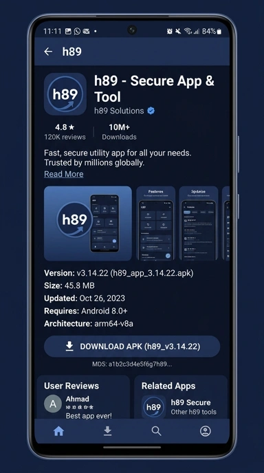 Unduh dan Instal APK h89 untuk Android