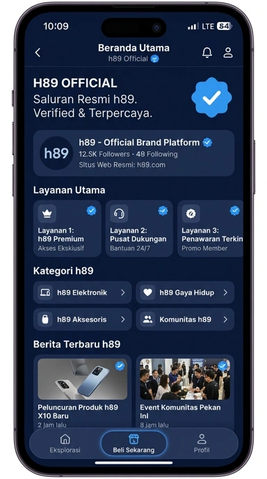 Kanal Resmi h89 Untuk Pengguna Android Indonesia